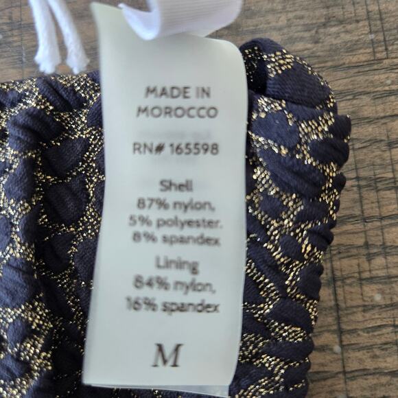 Andie Swim x Demi Moore The Tropez Bikini Top Size M NWT - Picture 16 of 16